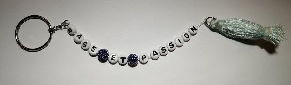 Porte-clés Rage et Passion